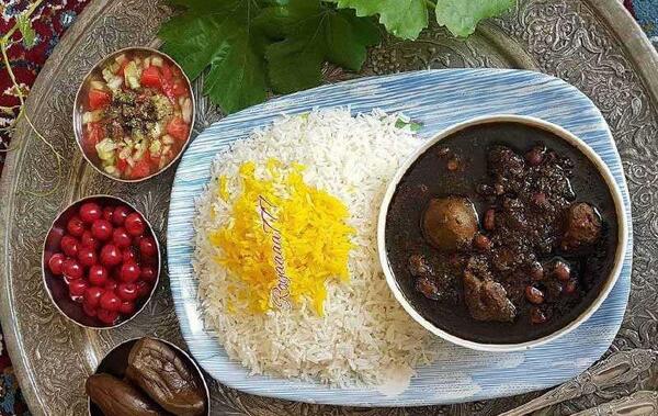 عکس هایی از خورشت قورمه سبزی