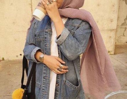 عکس ست مانتو لی با روسری
