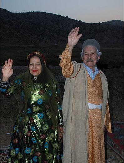 عکس راضیه برومند وهمسرش
