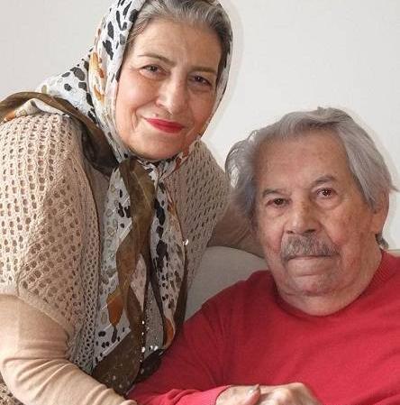 عکس راضیه برومند وهمسرش