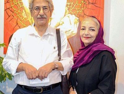 عکس راضیه برومند وهمسرش