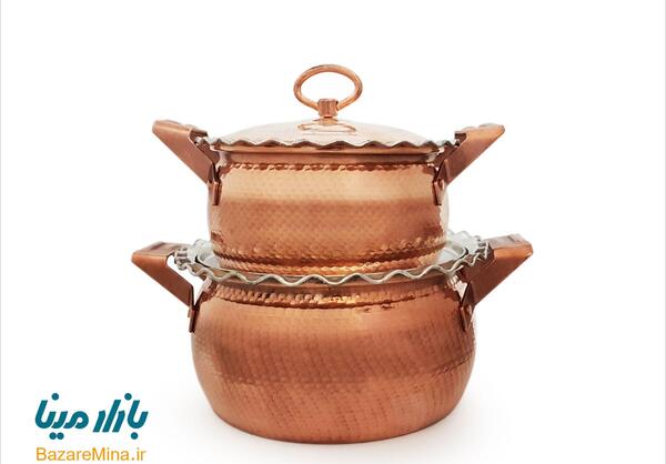 عکس ظروف مسی شیک