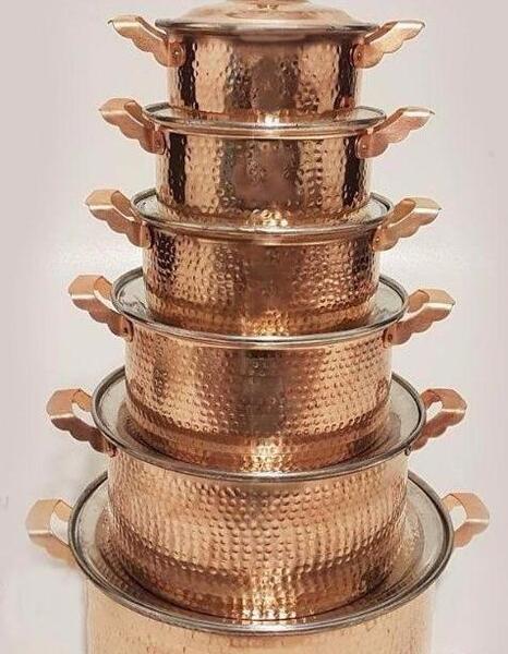 عکس ظروف مسی شیک