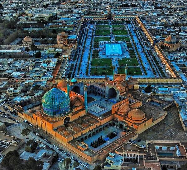 عکس هوایی اصفهان