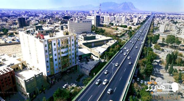 عکس هوایی اصفهان