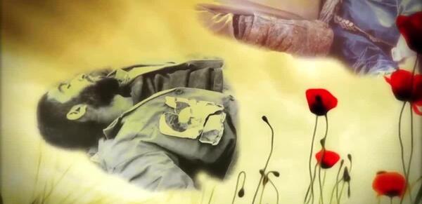 عکس نوشته دایی شهیدم