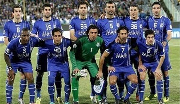 عکس جواد نکونام با پیراهن استقلال