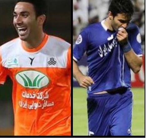 عکس جواد نکونام با پیراهن استقلال