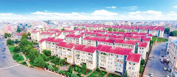 عکس هوایی مسکن مهر رشت