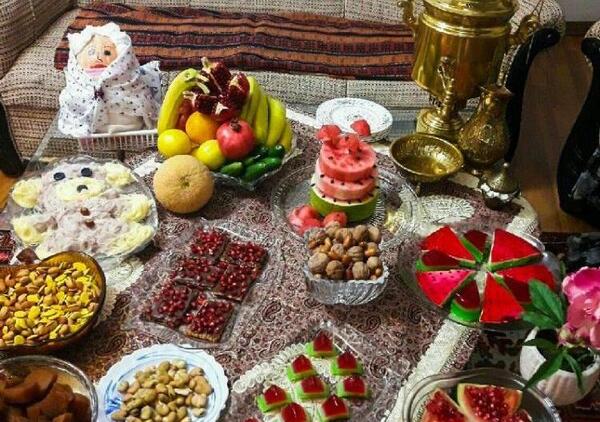عکس ایده برای شب یلدا ساده