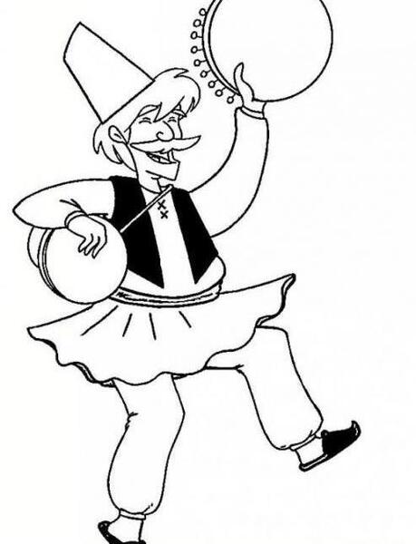 عکس حاجی فیروز کودکانه