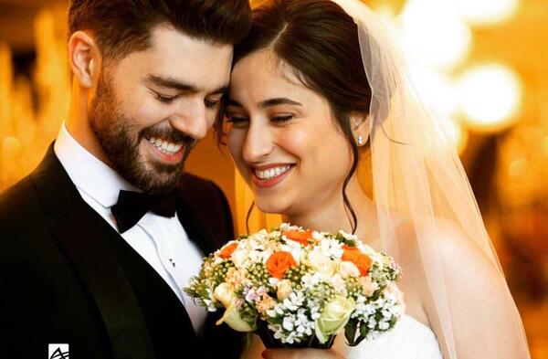 عکس عروس و داماد حادثه هواپیما