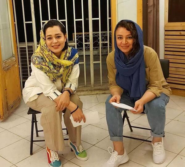 عکس جواد عزتی به همراه همسرش