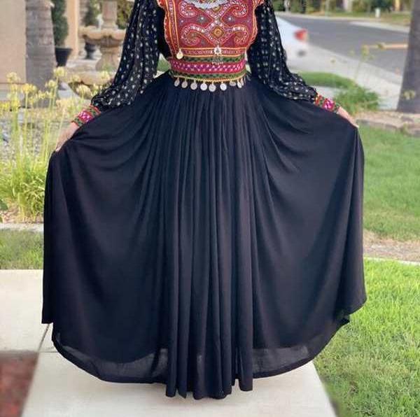 عکس مدل لباس مجلسی گند افغانی