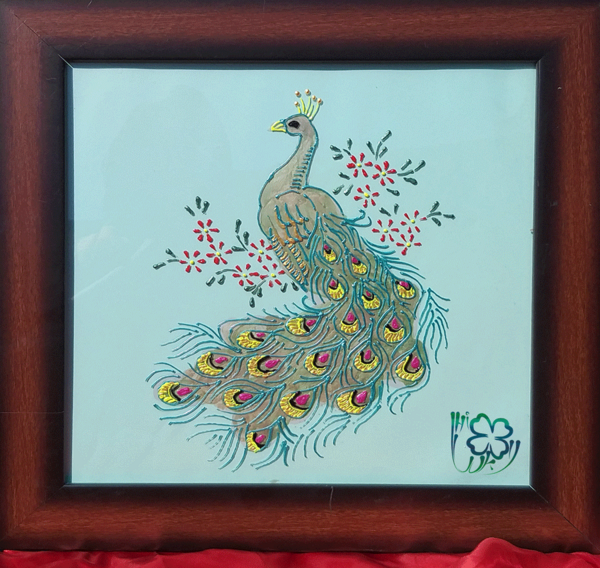 عکس طاووس ویترای