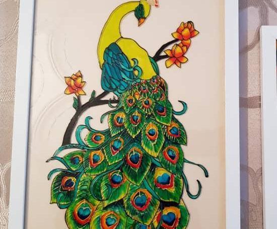 عکس طاووس ویترای