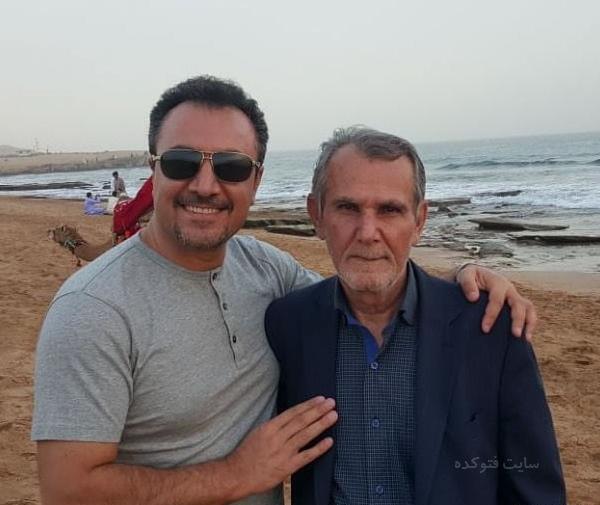 عکس خانوادگی قاسم بی نیاز