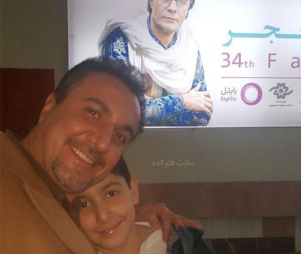 عکس خانوادگی قاسم بی نیاز