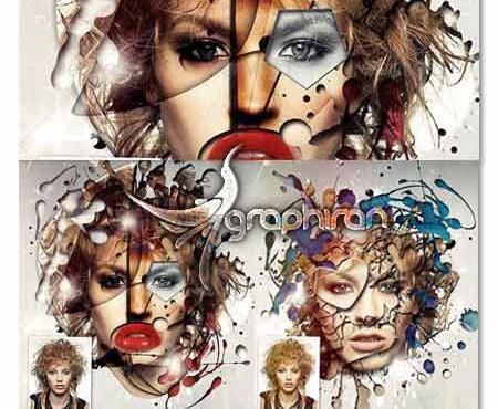 عکس پرتره گرافیکی