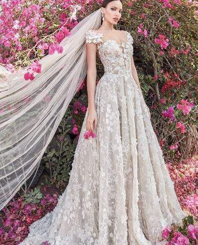 عکس لباس شکوفه ای