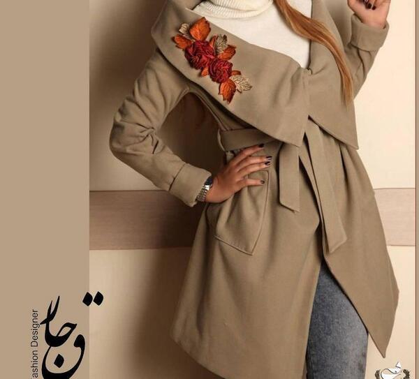 عکس مدل مانتو دخترانه زمستانی