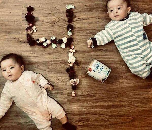 عکس نوزاد دوقلو