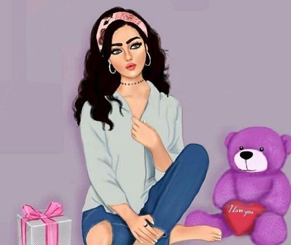 عکس فیک دخترونه خوشگل عروسکی