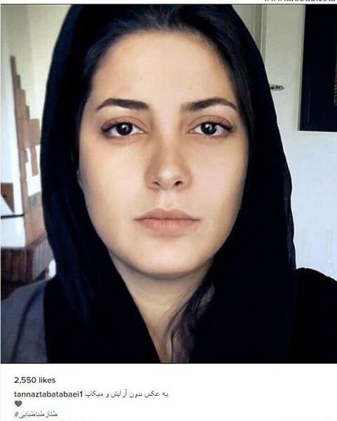 عکس بدون گریم حدیث میرامینی