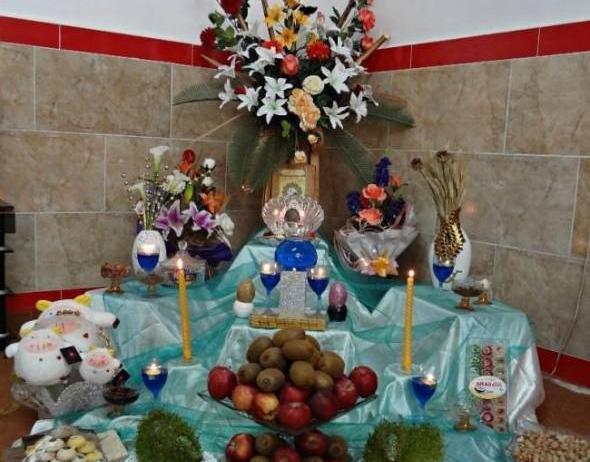 عکس سفره هفت سین ساده و زیبا