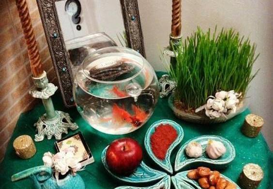 عکس سفره هفت سین ساده و زیبا