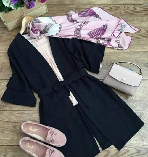 عکس مدل مانتو دخترانه ی جلو باز