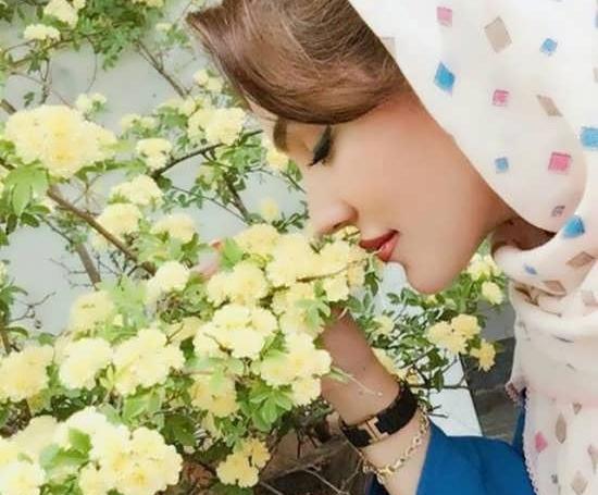 عکس فیک گل کشیدن
