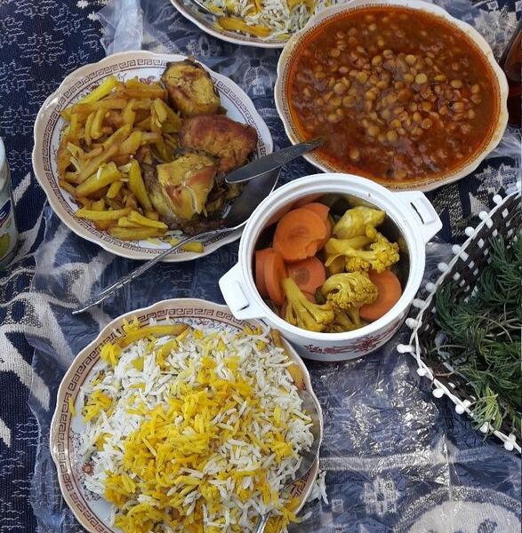 عکس غذا طبیعی