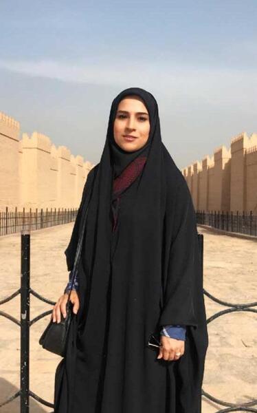 عکس زینب چخماقی خبرنگار