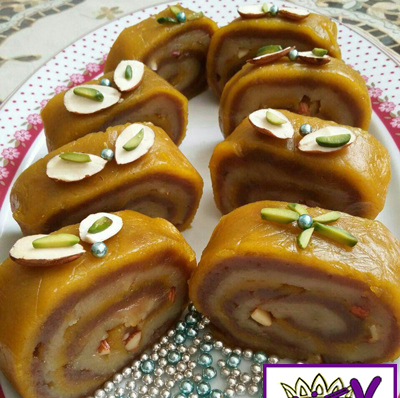 عکس حلوا رولتی