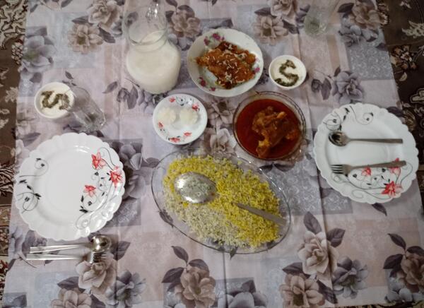 عکس غذا تبادل نظر