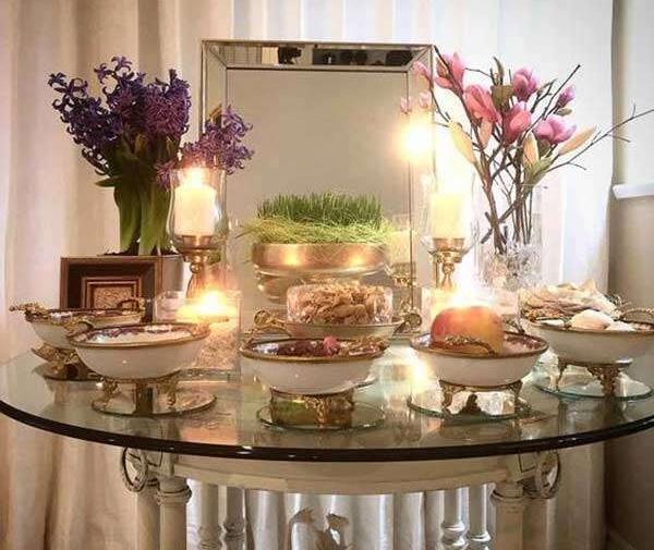 عکس سفره هفت سین فنگ شویی