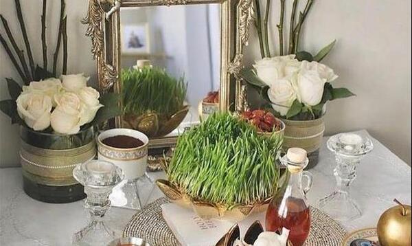 عکس سفره هفت سین فنگ شویی