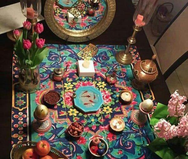 عکس سفره هفت سین فنگ شویی