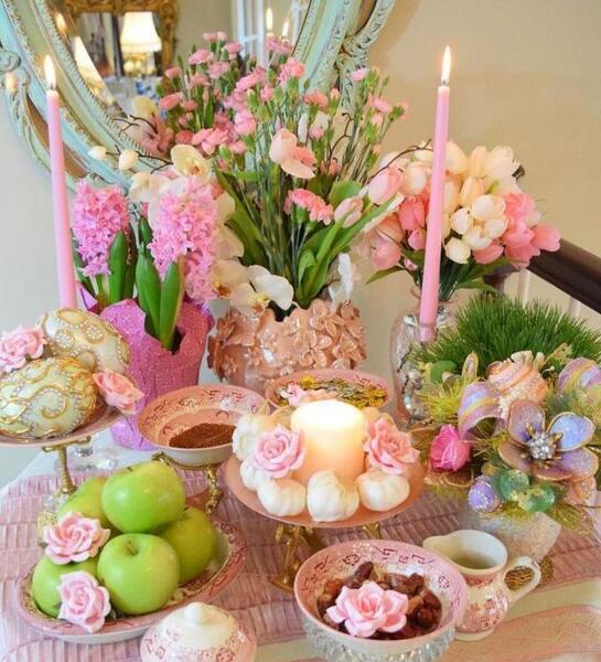 عکس سفره هفت سین فنگ شویی
