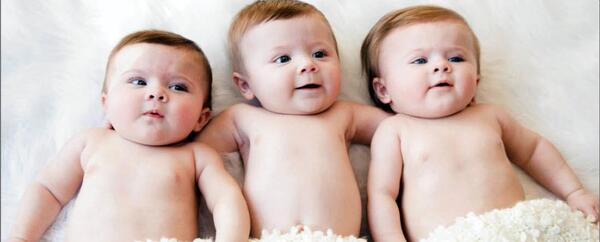 عکس بارداری چند قلویی
