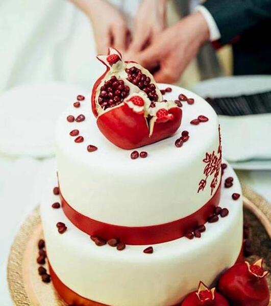 عکس کیک یلدایی جدید