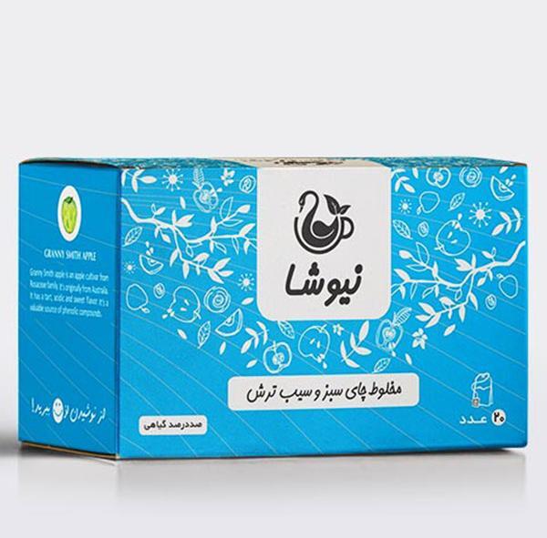 عکس چای سیب