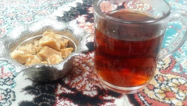 عکس چای سیب