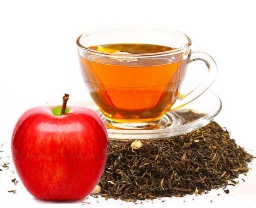 عکس چای سیب