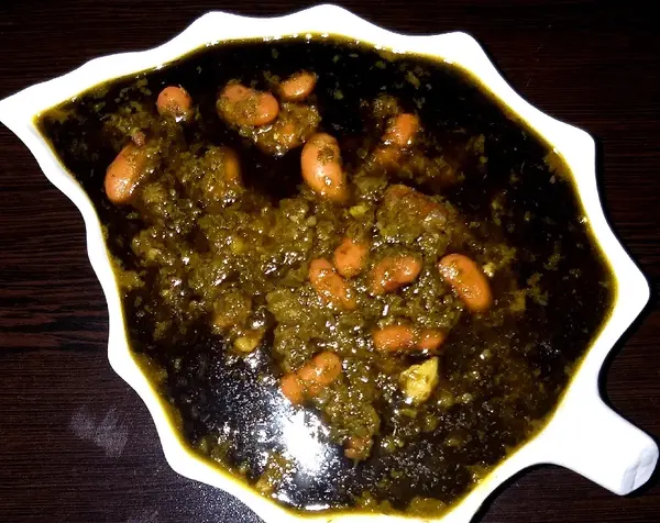 عکس تصاویر قورمه سبزی جا افتاده