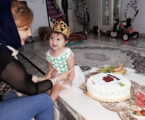 عکس روی کیک تولد نی نی سایت