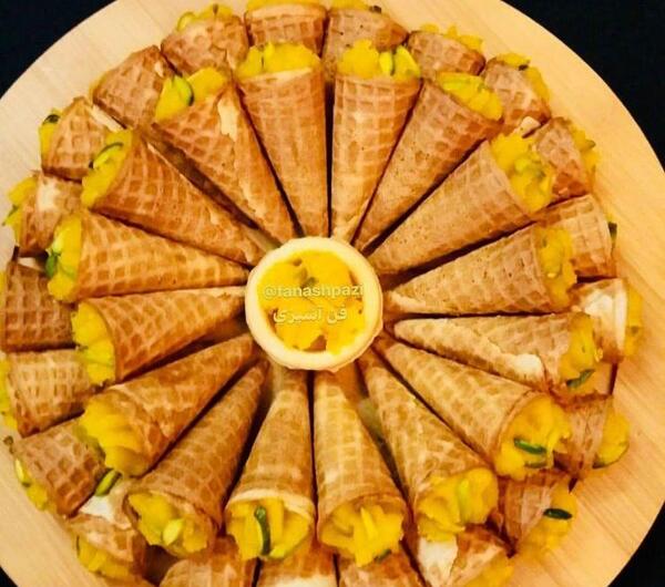 عکس قیف حلوا
