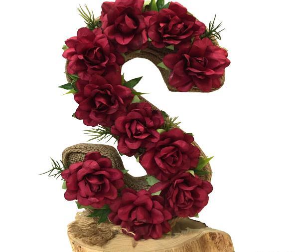 عکس گل رز با حرف s
