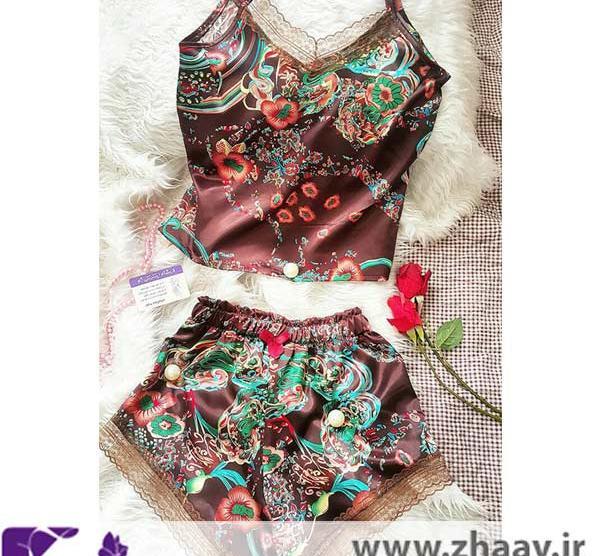 عکس ست تاپ و شلوارک دخترانه شیک